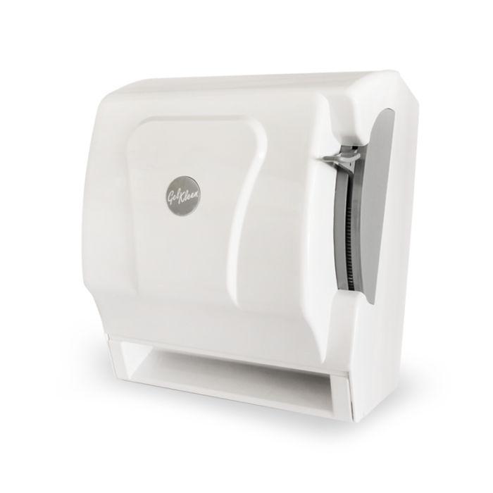Despachador de toalla en rollo blanco Gel Kleen