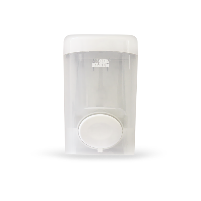 Jabonera rellenable práctica blanca Gel Kleen