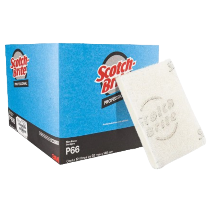 Fibra blanca Scotch-Brite P66 3M
