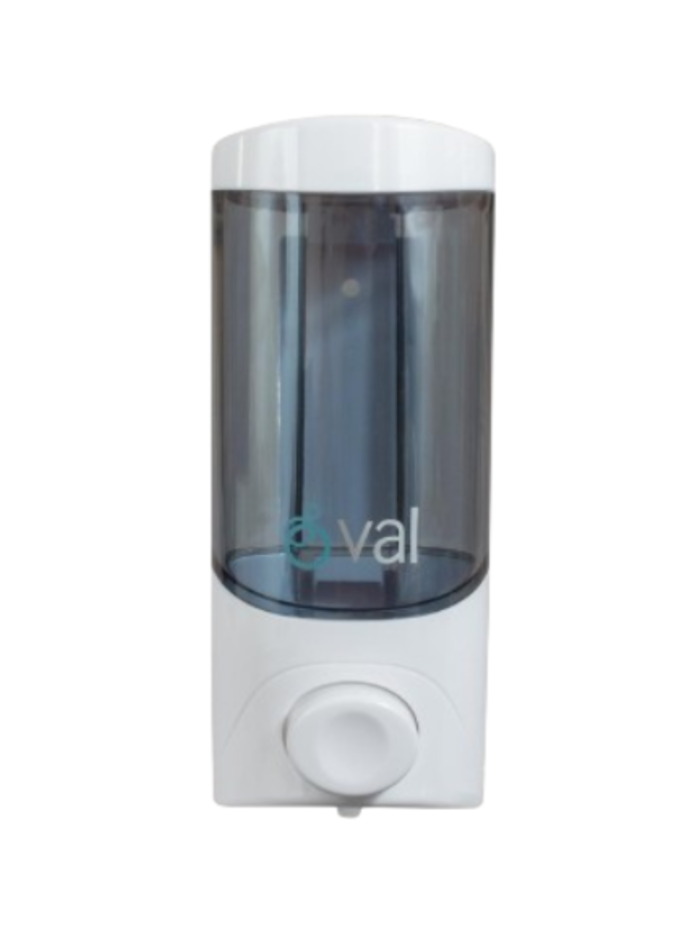 DV045 – Jabonera Humo con Blanco Oval